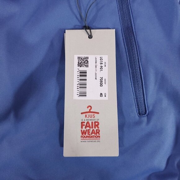 NWT Kjus Womens Size 40 Large Delvin Jacket Eagle Point Golf Club Performance - Picture 10 of 16